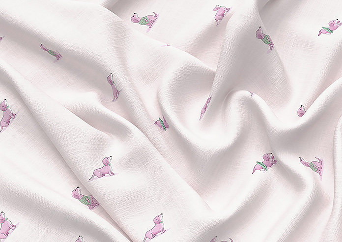 Dasching About, Puppy Princess - Roman Blind - Image 4